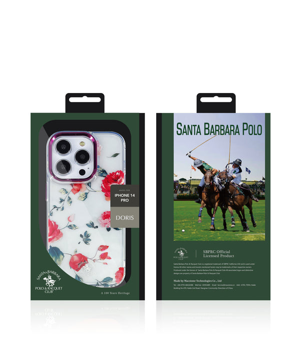 Santa Barbara Polo Doris Collection iPhone 14 Series case