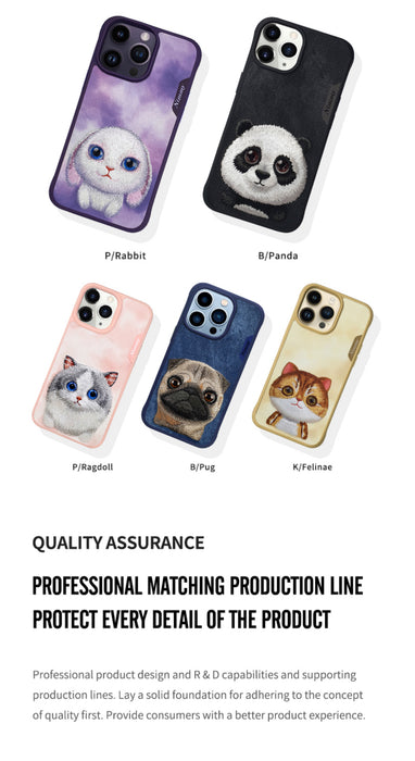 Nimmy B/Pug Big-eyed cute series Protective case of iPhone14 series