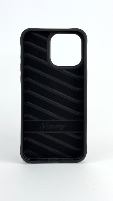 Nimmy 3D Design Glass Rich Cool Collection Grey for iPhone 15 Series