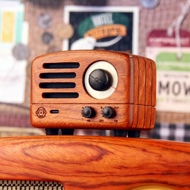 Muzen OTR WOOD, Rosewood/Walnutwood Bluetooth Speaker