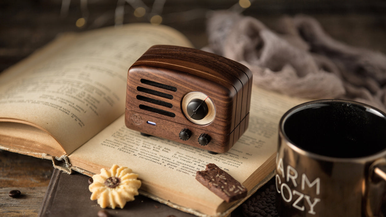 Muzen OTR WOOD, Rosewood/Walnutwood Bluetooth Speaker